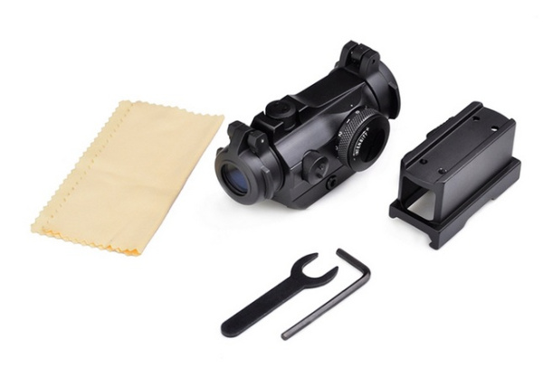AIM-O T2 Red Dot w/ QD & Low Mount - BK (AO-5078-BK)