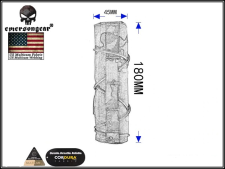 Чехол на глушитель 18cm Airsoft Suppressor Cover