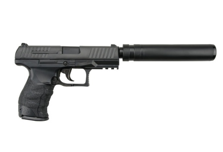 Страйкбольный пистолет Walther PPQ Navy Kit спринг