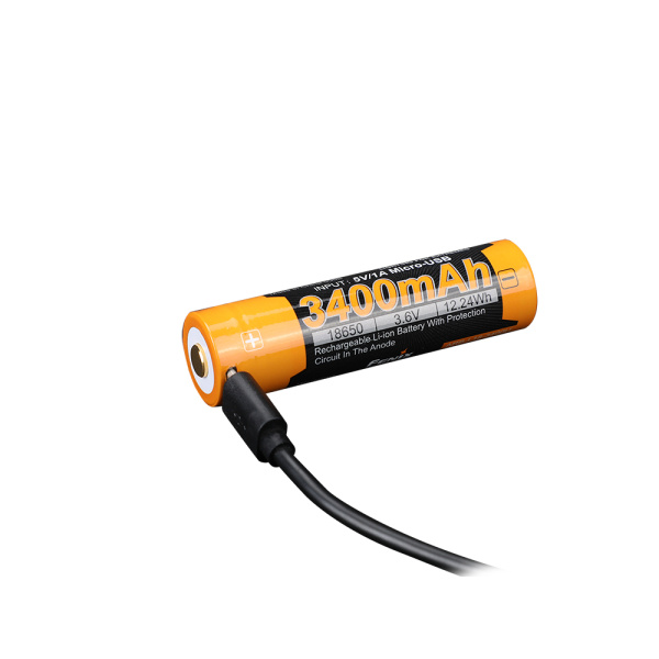 Аккумулятор 18650 Fenix  ARB-L18-3400U mAh Li-Ion, ARB-L18-3400U
