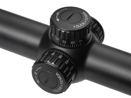 Прицел Gaut Obsidian 1-8x24, сетка X2, подсветка точки арт.: O1824-X2 [GAUT]