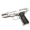 WE BERETTA M92F, green gas, хромированный, металл, WE-M002