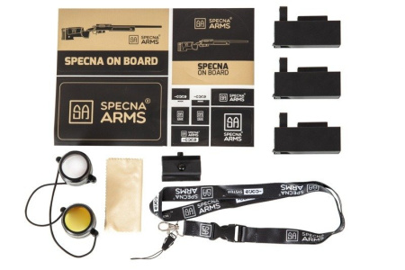 SA-S03 CORE™ с прицелом и сошками - Black [SPECNA ARMS]
