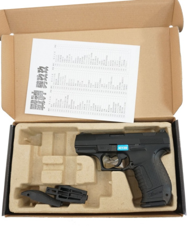 Модель пистолета WE WALTHER P99 GBB, металл, WE-PX001-BK