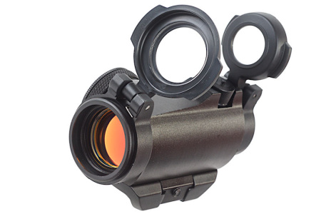 AIM-O T2 Red Dot w/ QD & Low Mount - BK (AO-5078-BK)