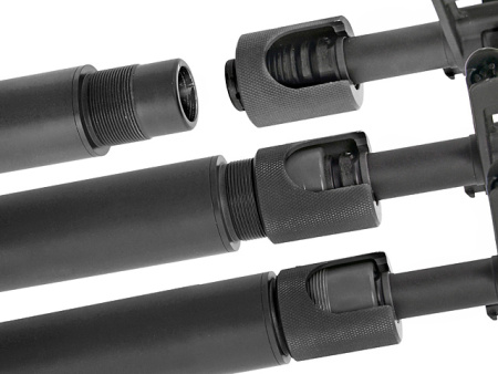 ACM GEMTECH HALO type silencer - black