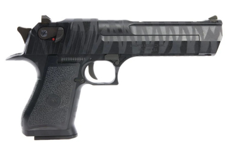 Страйкбольный пистолет WE DESERT EAGLE, металл, black camo, GBB, GAS арт.: CG-DE0111