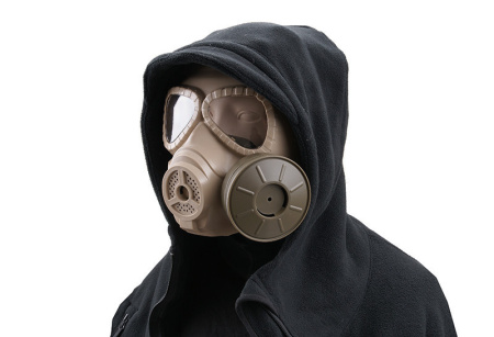China made M4 Gas Mask with Vent. Койот