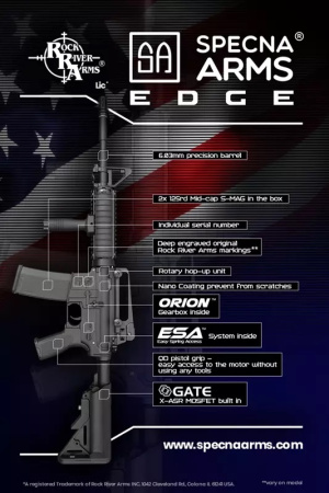 SA-E06 EDGE™ Carbine Replica [ SPECNA ARMS ]