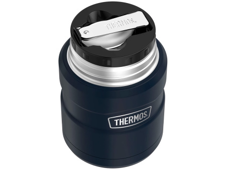 Термос для еды THERMOS KING SK-3000 MMB 0,47L, складная ложка
