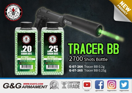 G&G Шары для страйкбола трассирующие 0,20г