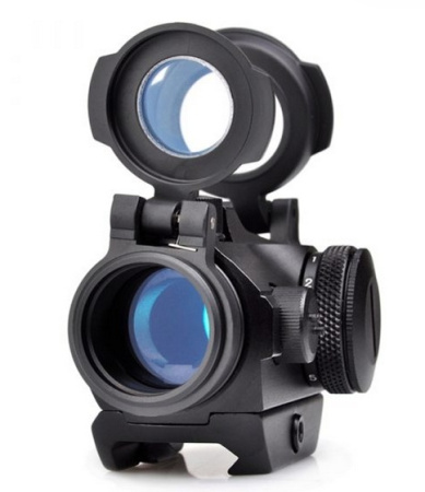 AIM-O T2 Red Dot w/ QD & Low Mount - BK (AO-5078-BK)