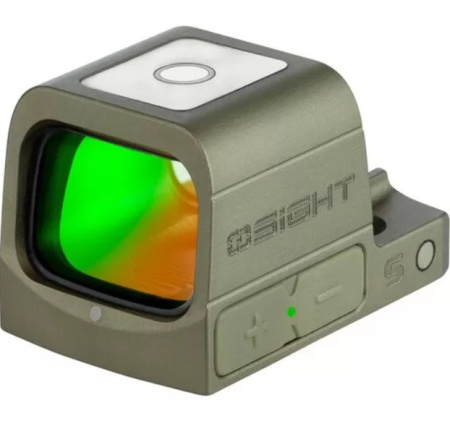 Коллиматорный прицел Osight S Olive Green (RMSc) кр. точка