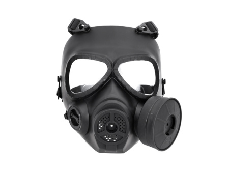 China made M4 Gas Mask with Vent. BK