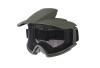 Tactical goggles with hood - Olive (Ultimate Tactical)