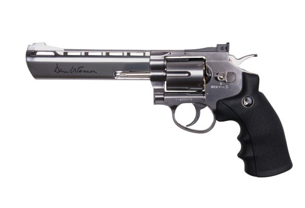 ASG Модель револьвера Dan Wesson 6" MB, серый, CO2 версия