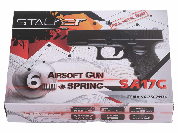 Пистолет пневматический Stalker SA17G Spring