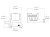 Коллиматор Vector Optics Frenzy-S 1x17x20 Aspheric Pistol, 3 МOA, красная арт.: SCRD-68