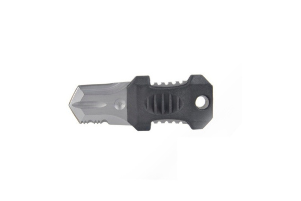 Стальной микронож Tactical Pocket Knife - Black (Element)