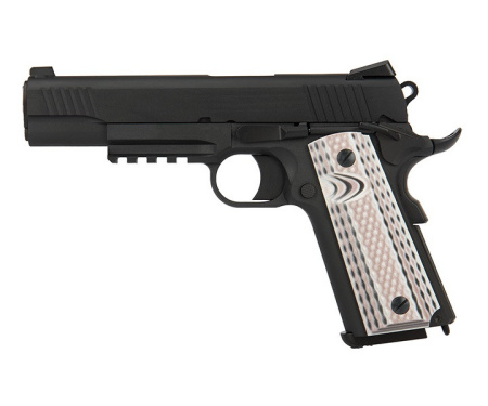 WE COLT M45A1 - Black, металл, GBB, WE-E015-BK