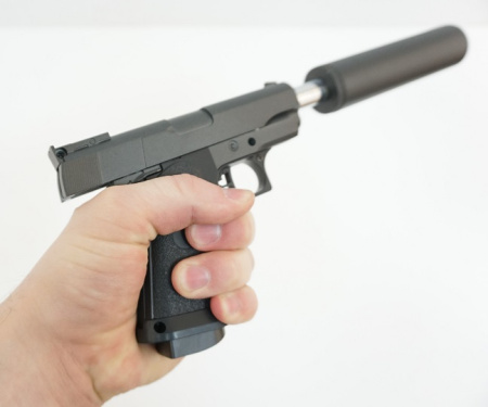 Страйкбольный пистолет Galaxy G.10A (Colt 1911 mini)