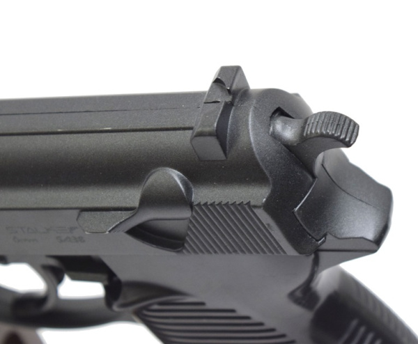 Пистолет страйкбольный Stalker SA38 Spring (Walther P38)