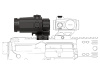 Увеличитель Vector Optics Maverick-III 3x22 MIL, откидной арт.: SCMF-31