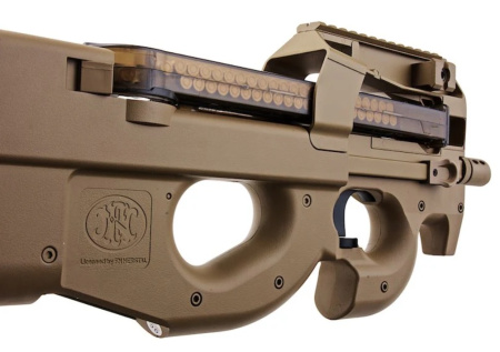 Страйкбольный автомат CM060 FN P90 TAN Cybergun Edition (оригинальные маркировки) [CYMA]
