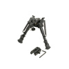 ACM Adjustable bipod with RIS mount adapter - black