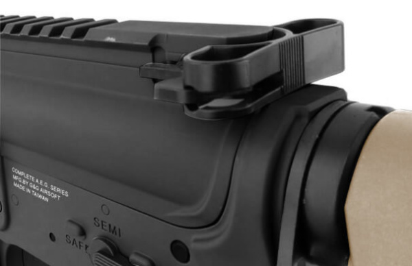 Страйкбольный автомат G&G GR4 CQB-S MINI, body - plastic (130-140 m/s) EGR-CQS-MIN-BBB-NCM
