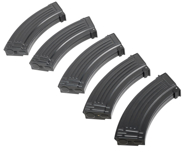 E&L Магазин механический EL-47X5 AK47 120 шаров Black