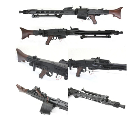 Страйкбольный пулемет (S&T) MG42 AEG (Real Wood)