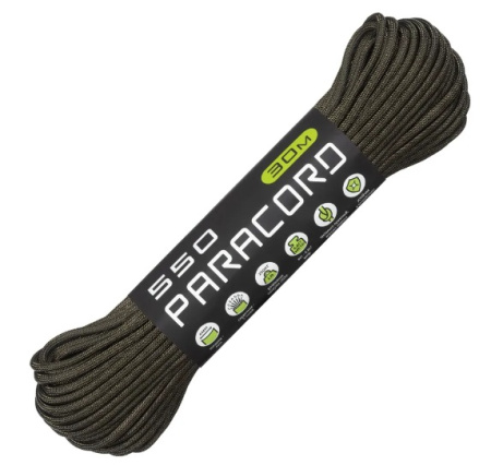 Паракорд 550 CORD nylon 30м RUS (khaki)