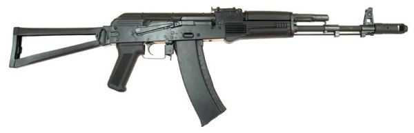 Модель автомата AKС-74, металл (RK02) Double Bell