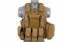 ACM Combat vest with releasable armour system - coyote
