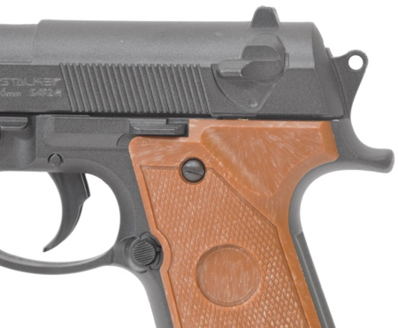 Пистолет страйкбольный Stalker SA92M Spring (Beretta 92)