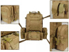 Рюкзак 35L Hiking Tactical 600D с отделяемыми карманами