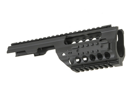 MP5K/PDW Rail System - Black [BattleAxe]