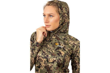 Лонгслив с капюшоном PRIDE Ocelot зеленый лес [NOVATEX]