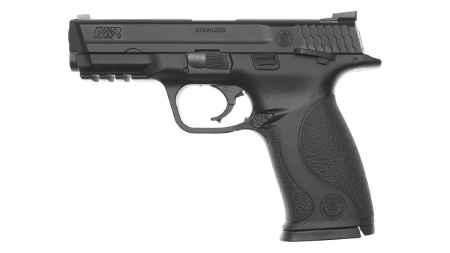 Страйкбольный пистолет TOKYO MARUI SMITH&WESSON M&P 9 GBB, пластик, черный