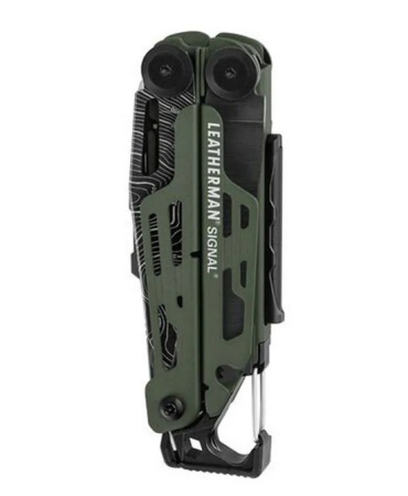 Мультитул Leatherman Signal Green Topo multitool with holster