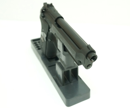 Страйкбольный пистолет WE Beretta M92F CO2, черный, Weaver, WE-M008-CO2