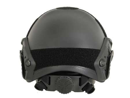 FAST MH Helmet Replica with quick adjustment - Black [EM]