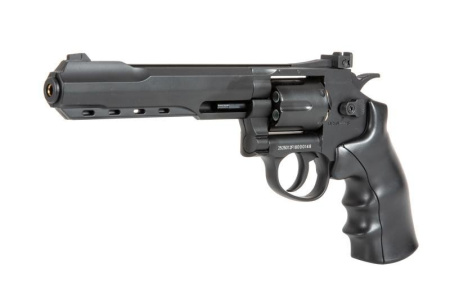 Страйкбольный револьвер G296C Металл, СО2 [WELL]