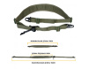 Ремень двухточечный (IDOGEAR) Two Points Sling RG, BK, CB, MC
