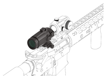 Увеличитель Vector Optics Maverick-III 3x22 MIL, откидной арт.: SCMF-31