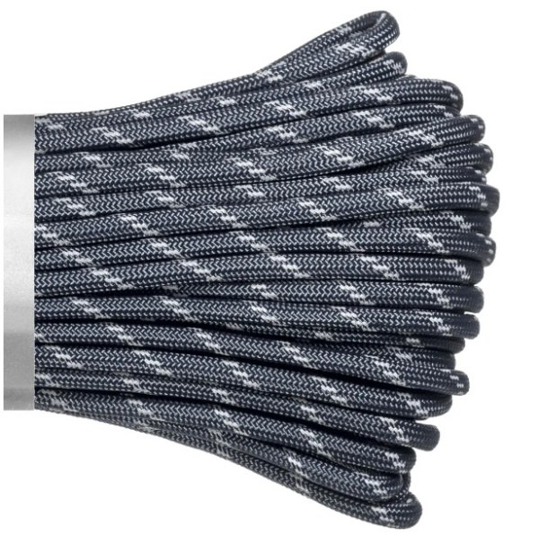 Паракорд 550 CORD nylon 10м RUS световозвращающий dark navy