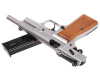 WE BROWNING HI POWER, хромированный, металл