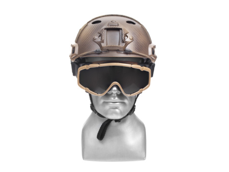 Goggle Swivel Clips 36mm for helmet with rails - Foliage [FMA]