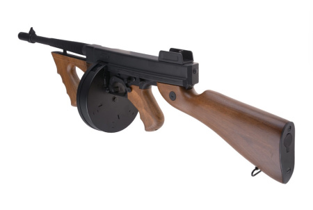 Модель автомата Thompson M1928A1, металл, пластик под дерево
